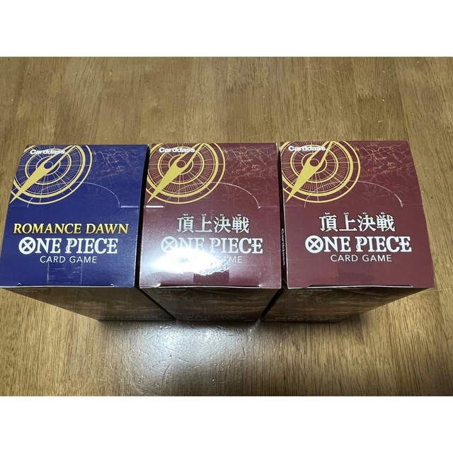 ワンピースカード　 ロマンスドーン 3box 未開封品