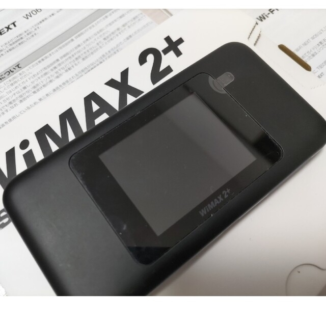 WiMAX2+　Speed WiFi NEXT W06 UQ ＷｉＭＡＸ スマホ/家電/カメラのPC/タブレット(PC周辺機器)の商品写真