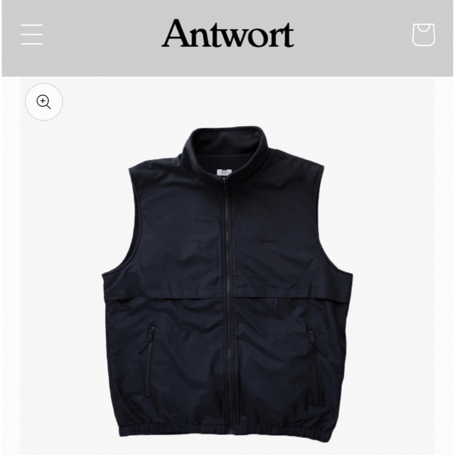 新品 Antwort Reversible Vest size3 男女兼用 www.cecile-roger.com