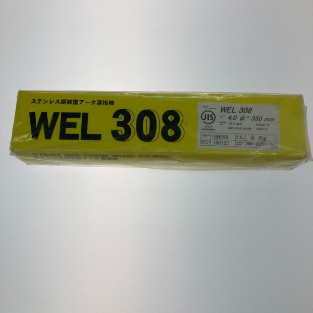 ●● 4.0×350mm/5kg 溶接棒 WEL308