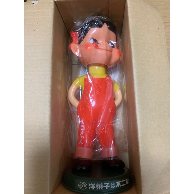 不二家 ペコちゃん 首振り人形 非売品 新品未使用 レア 昭和レトロ