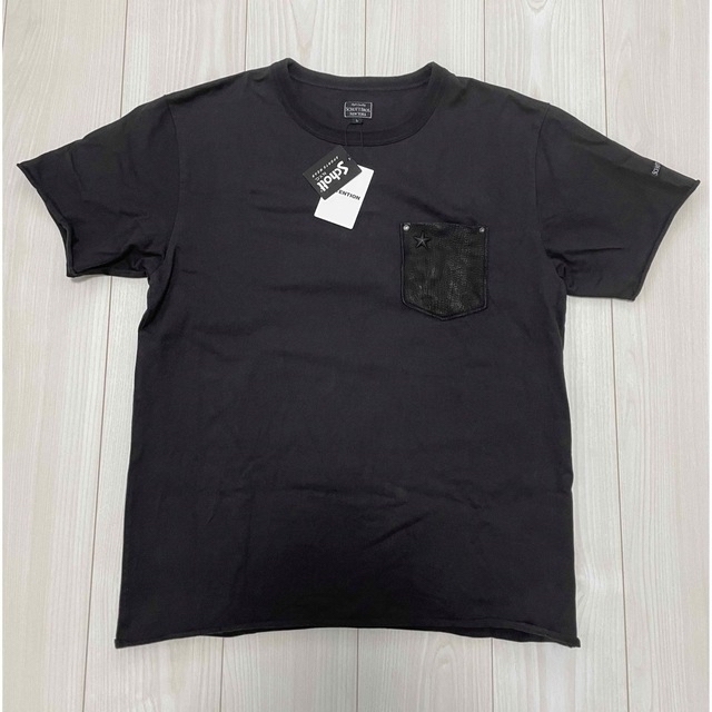 【最終価格】Schott -レザーポケットＴシャツ  L セット-