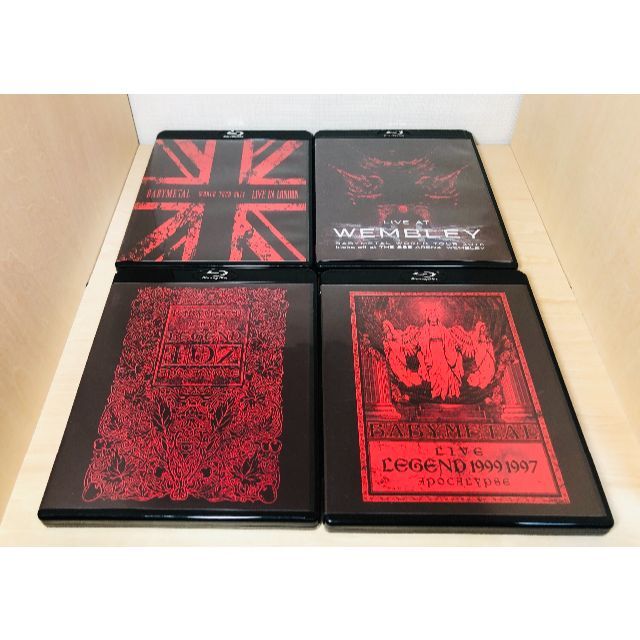 BABYMETAL ライブ Blu-ray 4枚セット-