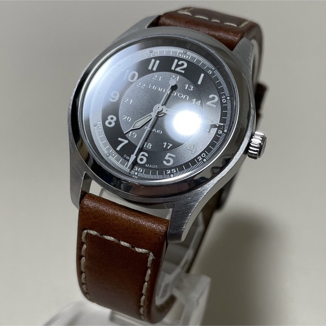 Hamilton - 美品 hamilton khaki H722110 ハミルトン カーキの Hamilton - 美品 hamilton khaki H722110 ハミルトン カーキの