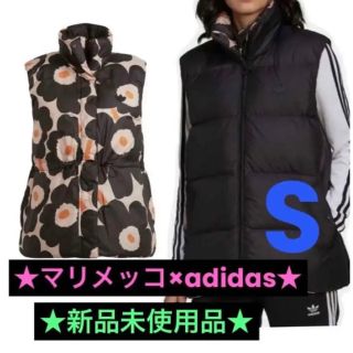 【新品未使用】タグ付 完売品！ adidas×marimekko コラボ ダウン