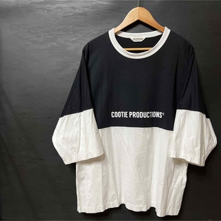 クーティー(COOTIE)のクーティ cootie フットボール　カットソー　Tシャツ　オーバー(Tシャツ/カットソー(半袖/袖なし))