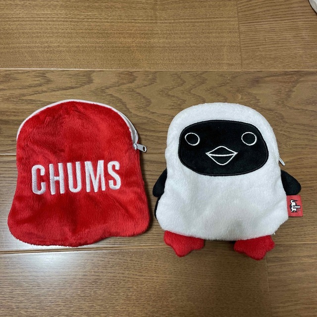 CHUMS(チャムス)のCHUMSチャムス☆リバーシブルポーチ2個セットペンギン☆非売品　ノビリティ スポーツ/アウトドアのアウトドア(その他)の商品写真