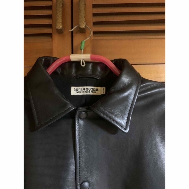 室外 COOTIE Leather Coach Jacket 出品期限6/7まで。 - crumiller.com