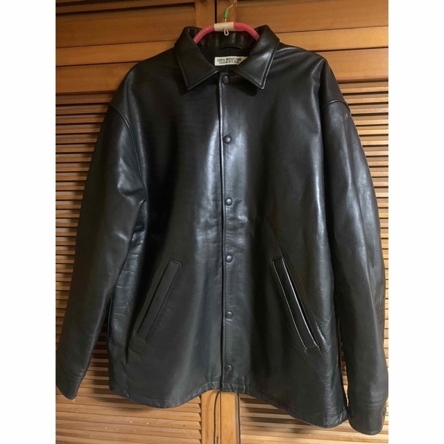 日曜までの出品21aw COOTIE Leather Coach Jacket