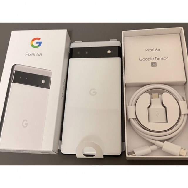 スマートフォン本体Google Pixel 6a Chalk 128 GB au