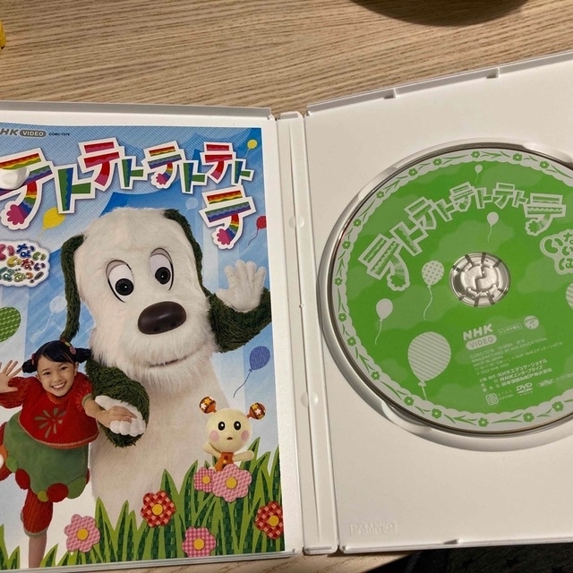 NHK　VIDEO　いないいないばあっ！　テトテトテトテトテ DVD エンタメ/ホビーのDVD/ブルーレイ(キッズ/ファミリー)の商品写真