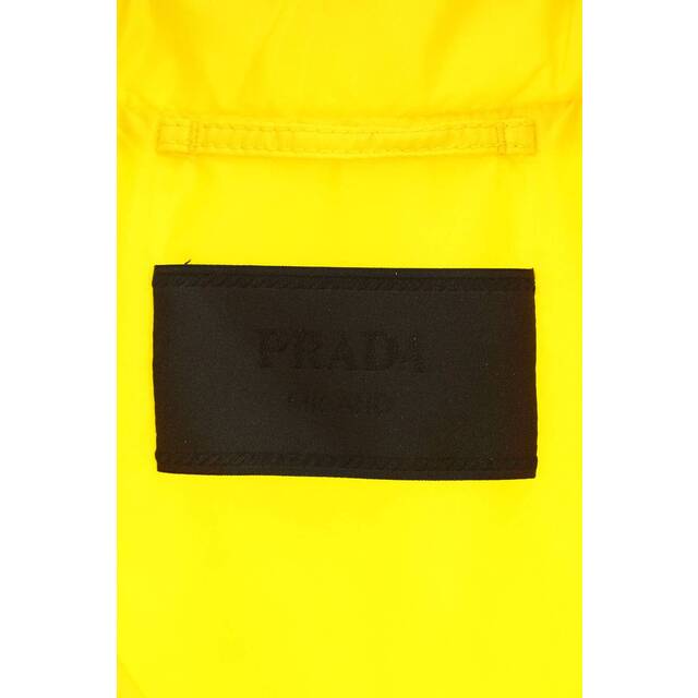 ついに再販開始!】 PRADA - M メンズ リナイロンラバーロゴダウン ついに再販開始!】 PRADA - M メンズ リナイロンラバーロゴダウン