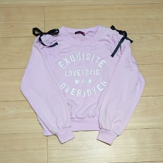 ラブトキシック(lovetoxic)のラブトキシック 160 トレーナー(Tシャツ/カットソー)