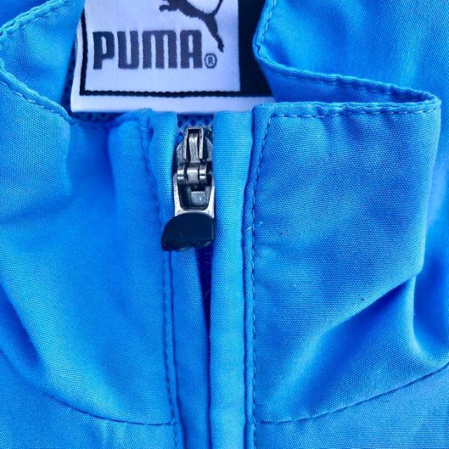 puma プーマ トラックジャケット ナイロンジャケット Mサイズ スカイブルー
