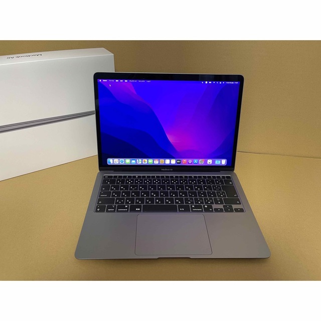 SALE】 Apple 512GB ストレージ メモリ16GB M1 air 美品 Macbook ノートPC 