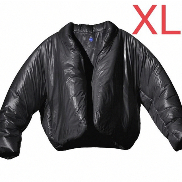 XL Yeezy Gap Round Jacket Black ダウンジャケット