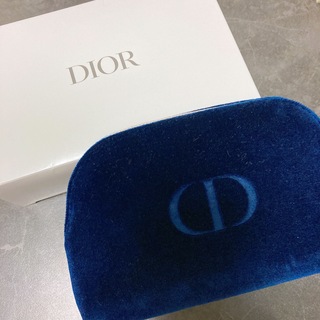 Christian Dior - 新品未使用　ディオール　ポーチ　ベロア　2022 ホリデー　オファー　限定