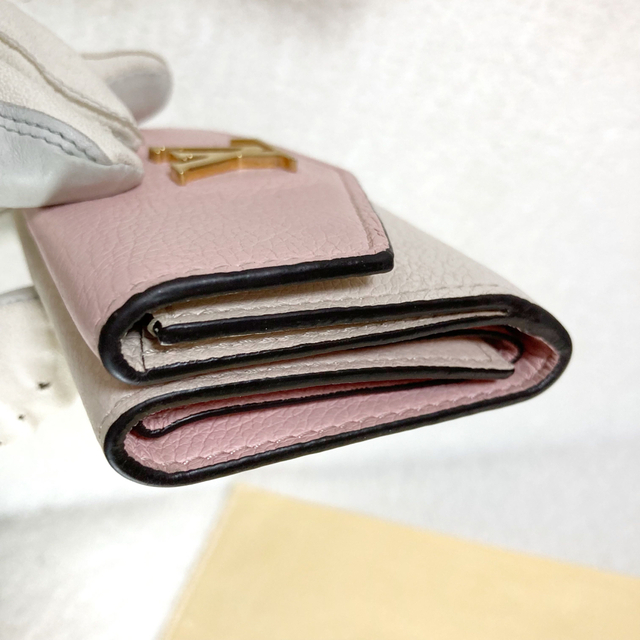 美品】ルイヴィトン ☆ポルトフォイユ ロックミニ コンパクト 短財布