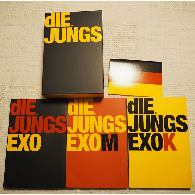 EXO 公式写真集 dIE JUNGS 初回限定盤