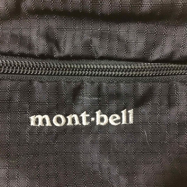 mont bell(モンベル)のウエストポーチ　黒 メンズのバッグ(ウエストポーチ)の商品写真