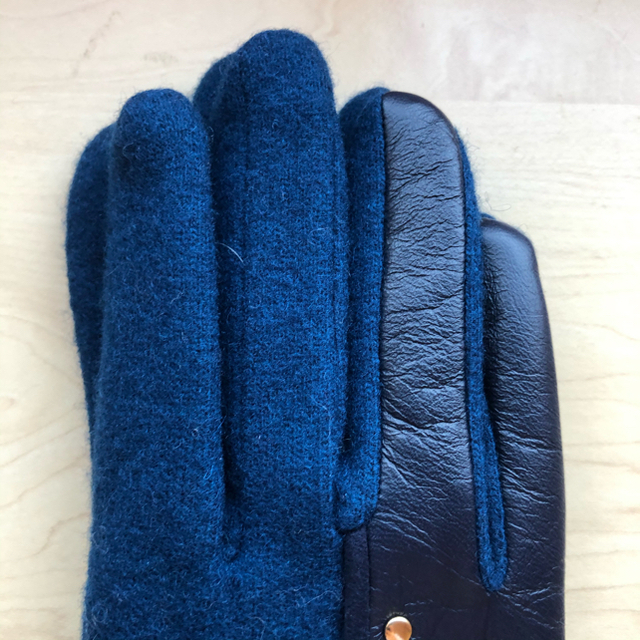 SALE/59%OFF】 シーバイクロエ カシミヤ混 手袋 ネイビー academiatlc.com