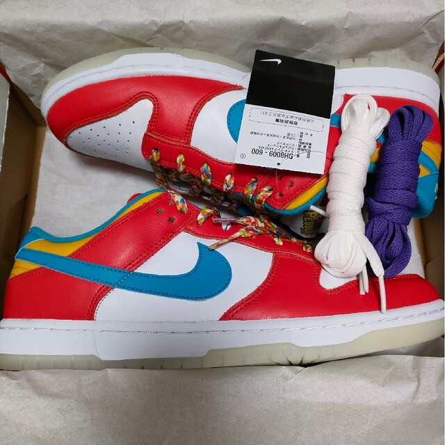 FRUiTY PEBBLES™ × Nike Dunk Low 28cm