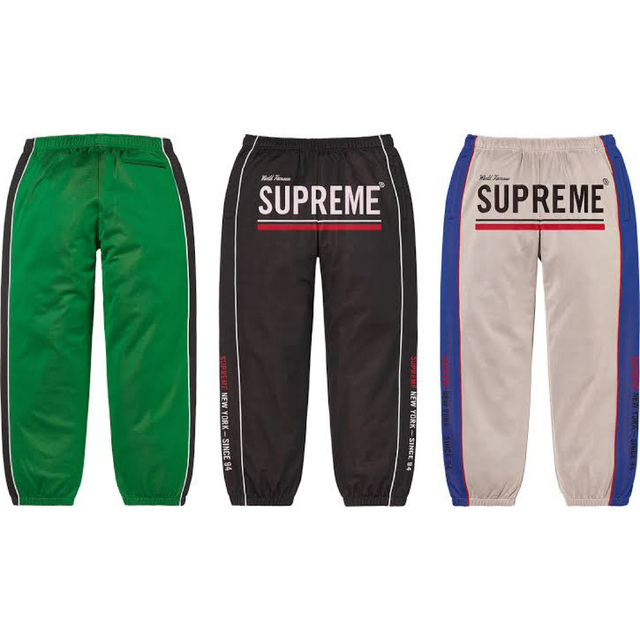 新品 supreme world famous track pant 黒 Sのサムネイル