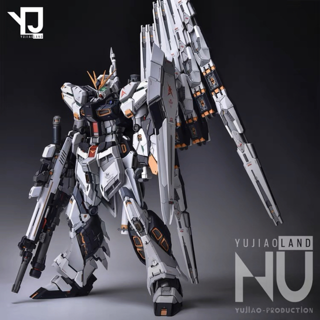 YUJIAOLAND 1/100 ν Ver.KA 未塗装MG改造ガレージキット