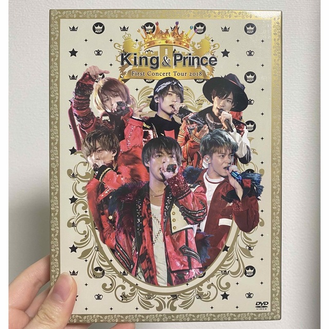 King & Prince(キングアンドプリンス)のKing　＆　Prince　First　Concert　Tour　2018（初回 エンタメ/ホビーのDVD/ブルーレイ(ミュージック)の商品写真