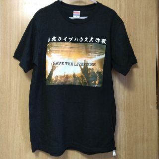 東北ライブハウス大作戦　SEVE THE LIVEHOUSE　Tシャツ　M(アート/エンタメ)