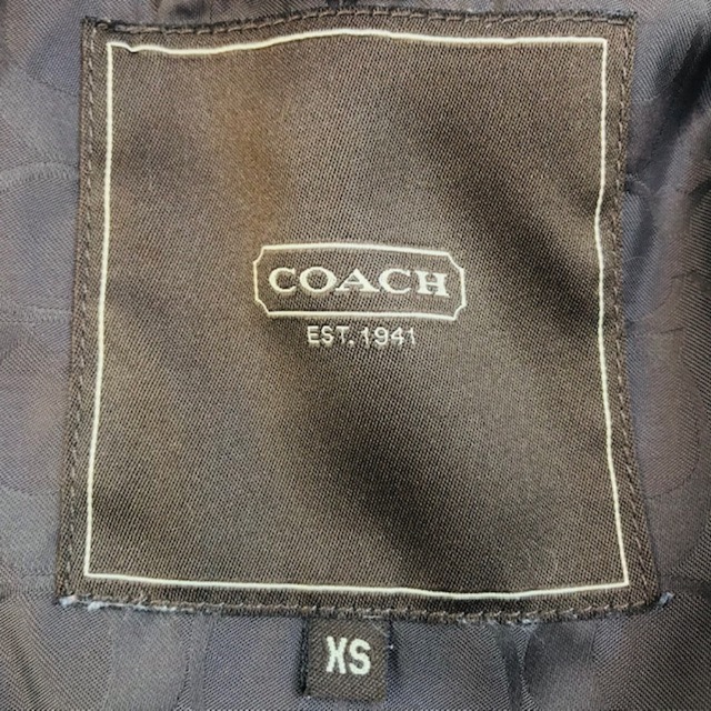 COACH(コーチ)の美品★COACH★金ボタン ウールPコート(XS) レディースのジャケット/アウター(ピーコート)の商品写真