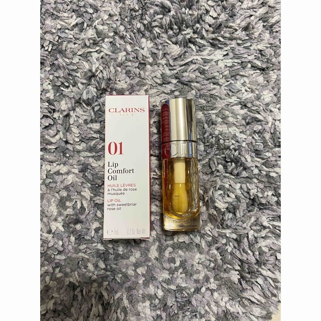 CLARINS(クラランス)のクラランス　リップコンフォートオイル　01 コスメ/美容のベースメイク/化粧品(口紅)の商品写真