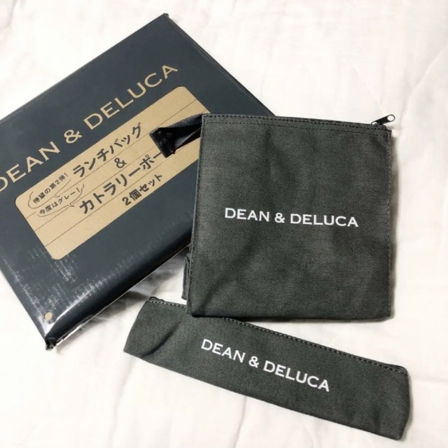 DEAN & DELUCA(ディーンアンドデルーカ)の⭐️新品⭐️【DEAN & DELUCA】ランチバッグ&カトラリーポーチ★付録 レディースのバッグ(エコバッグ)の商品写真