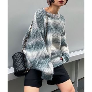 ページボーイ(PAGEBOY)の新品★PAGEBOY グラデーションクルーニット(ニット/セーター)