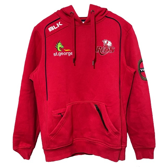 REDS Official - BLK Super Rugby Hoodie