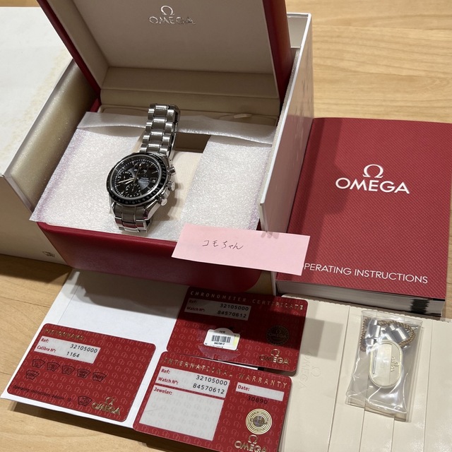 OMEGA(オメガ)のオメガ スピードマスターデイト 3210.50 ワンオーナー メンズの時計(腕時計(アナログ))の商品写真