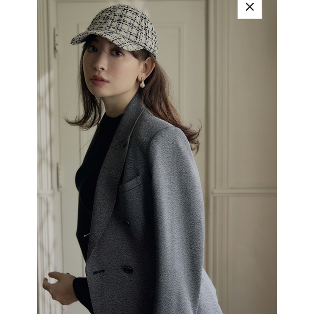 Her lip to(ハーリップトゥ)のTweed Ribbon Cap レディースの帽子(キャップ)の商品写真