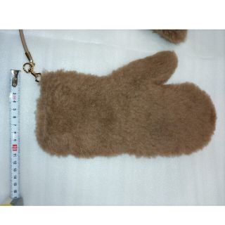 小物新品未使用 Max Mara マックスマーラ テディベア ミトン 手袋 SM