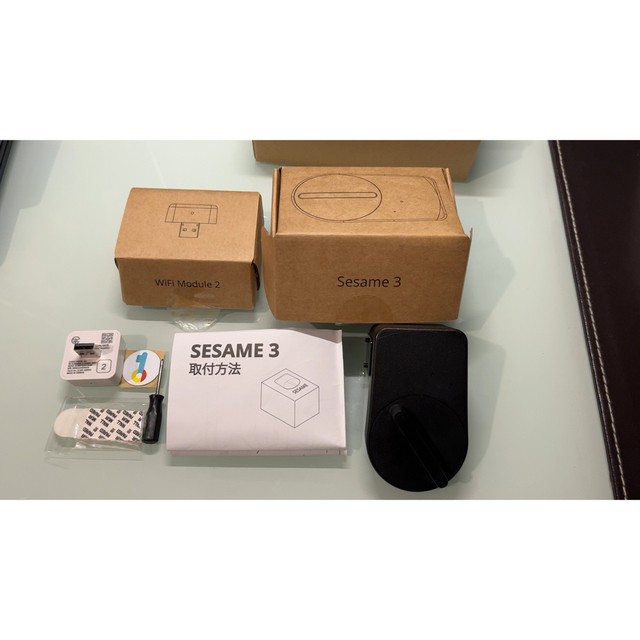 Sesami3(セサミ3) ＋ WiFi Module2セット スマホ/家電/カメラの生活家電(その他)の商品写真