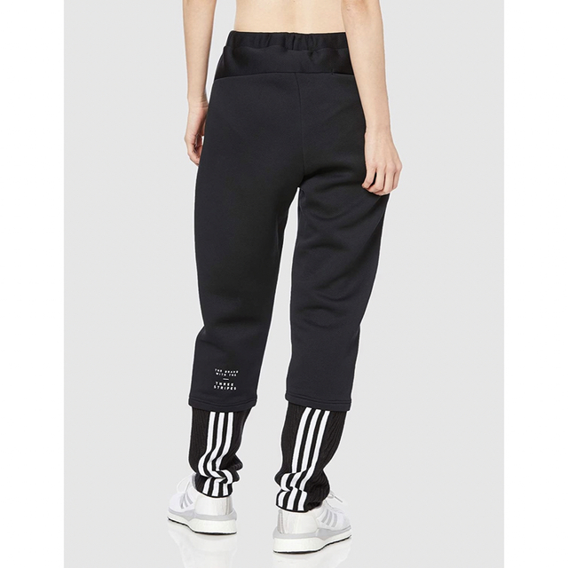 adidas(アディダス)の[アディダス] ロングパンツ ファッション ニット リブ パンツ レディースのパンツ(カジュアルパンツ)の商品写真