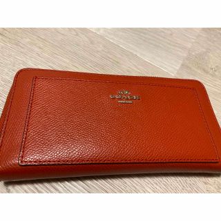 コーチ(COACH)のCOACH 長財布 オレンジ(財布)