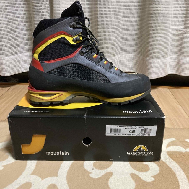 LA SPORTIVA  mountain  登山靴３時間着用　スポルティバ 3