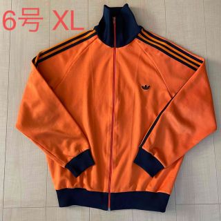 80s アディダス デサント製 トラックジャケット ジャージ 5号 XL - www