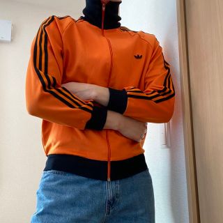 【希少】adidas ジャージ トラックジャケット デサント製 XL 6号
