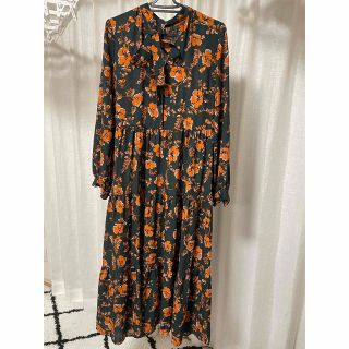 ローズバッドカップルズ(ROSE BUD)のローズバット　花柄　ロング　ワンピース(ロングワンピース/マキシワンピース)