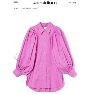 JANCIDIUM SUZIE SHIRT / PINKの通販 by jiemi1125's shop｜ラクマ