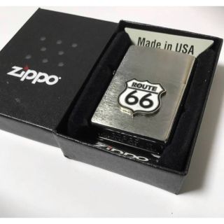 ジッポー(ZIPPO)のルート66 ZippoジッポーライターSV USA製 ROUTE66  新品(タバコグッズ)