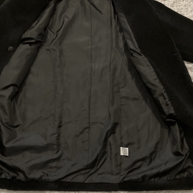 JEANASIS(ジーナシス)のなかなかな様専用　JEANASIS ジーナシス　ロングコート　ブラック レディースのジャケット/アウター(ロングコート)の商品写真