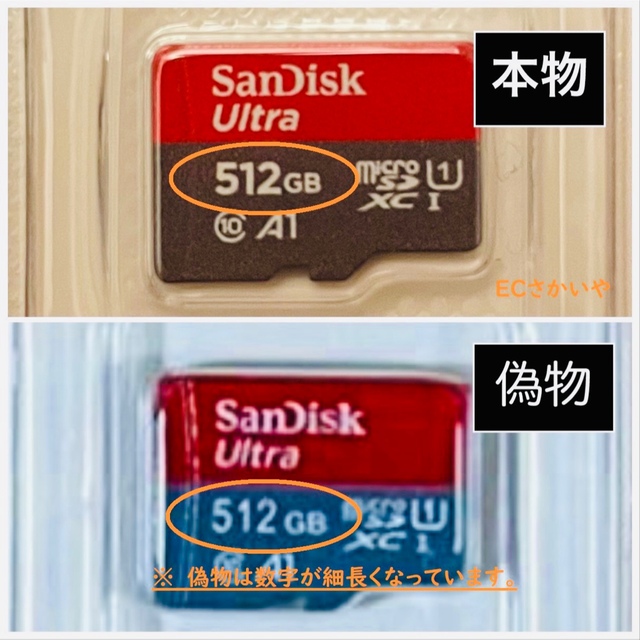 【正規品保証】サンディスク マイクロSD  512GB 読込120MB/s