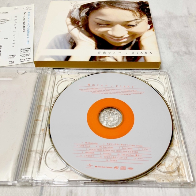 青山テルマ　DIARY   CD+DVD   初回限定盤 エンタメ/ホビーのCD(ポップス/ロック(邦楽))の商品写真